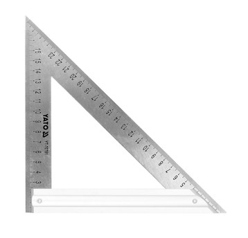 Ekierka metalowa ze stopką 270 mm YATO