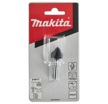 Frez do rowków V 6mm 19x47,9mm 90stopni MAKITA