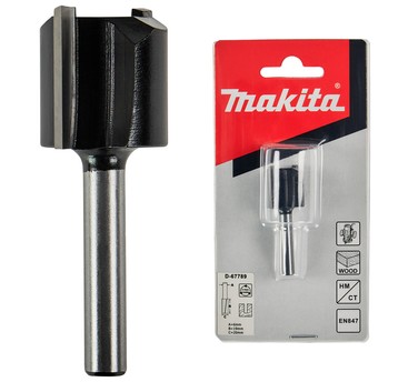 Frez prosty 6mm 20x51mm (2 ostrza)