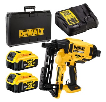 Gwoździarka 18V 2x5Ah do skobli 9Ga 40-50mm DeWalt