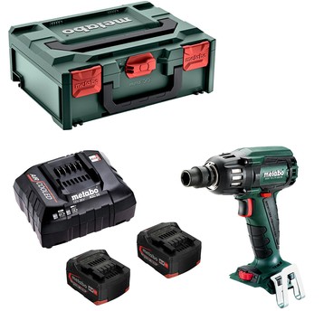 Klucz 18V 400Nm 1/2" 2x4Ah SSW 18 LTX Metabo BOX