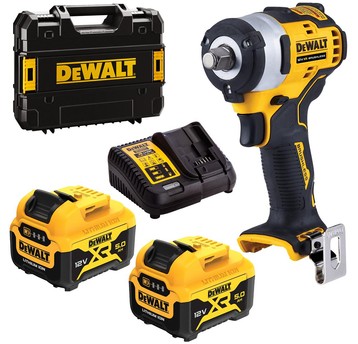 Klucz udarowy 12V 340Nm 1/2" 2x5Ah kufer DeWalt