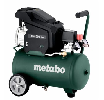 Kompresor olejowy 24L 1,63KM 8bar 230V METABO