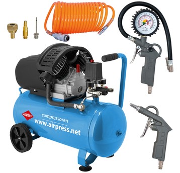 Kompresor olejowy 50L 3KM 8bar 230V HL425-50+AKCE