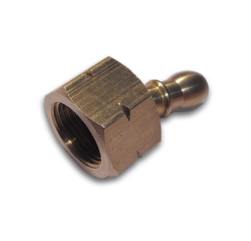 Końcówka do węża GW 3/8" Lewy x 9mm do gazu (10)