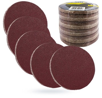 Krążek z rzepem fi 125 gr 40 (opk=100sztuk)