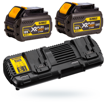 Ładowarka podw.+2 baterie DCB546 6Ah 18-54V DeWalt