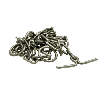 Łańcuch żłobowy fi-8 czarny (wiązka=5szt)