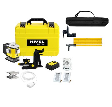 Laser krzyżowy 4x360 CL5V+Tyczka 360cm LP36 NIVEL