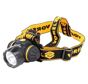 Latarka czołowa 1LED/1W 3-funkcje VOREL