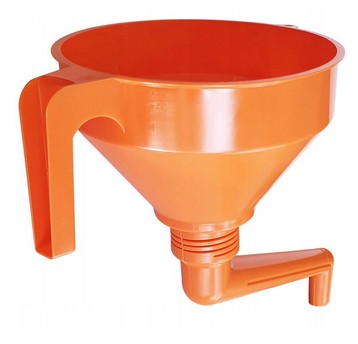 Lejek do paliwa kątowy fi 160mm z sitkiem PRESSOL