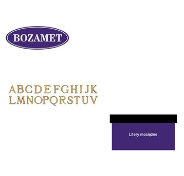 Litera moś.10 cm-B