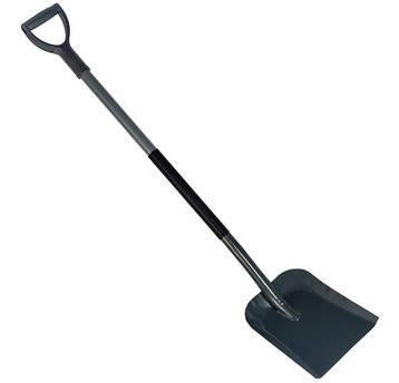 Łopata piaskowa trzon metal PROFESSIONAL szar-pom