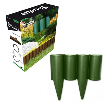 Obrzeże palisada PALGARDEN 2,5m ZIELONE (12)