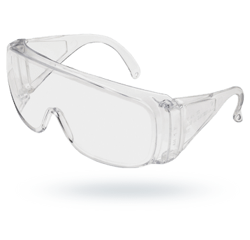 Okulary ochronne białe TVS (10)