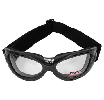 Okulary ochronne GOGLE z gumką TYP 2876