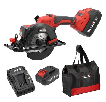 Pilarka tarczowa 18V 140mm 2x4Ah torba YATO