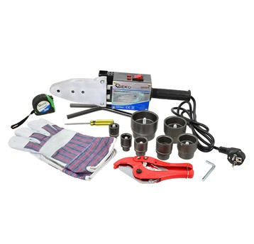 PP zgrzewarka + kpl. kamieni 20-63mm duża 1500W