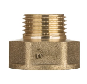 Przedłużka mosiądz redukcyjna 1/4"GZ x 3/8" GW(10)
