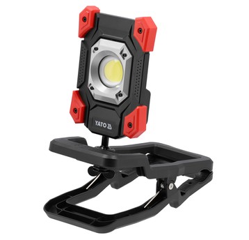 Reflektor 20W LED 2000LM przenośny z zaciskiem