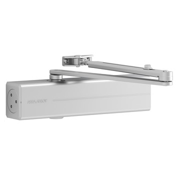 Samozamykacz DC300 + ramię SREBRNY do 120kg ABLOY