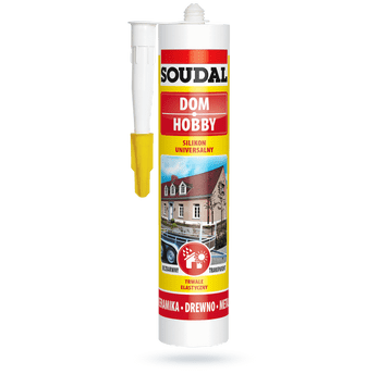 Silikon uniwersalny SZARY 280ml SOUDAL (15)