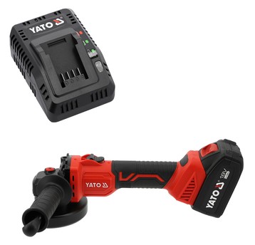 Szlifierka 125/ 18V 1x4Ah BRUSHLESS YATO (6)