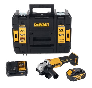 Szlifierka 125/18V 1x4Ah TSTAK BRUSHLESS DeWalt