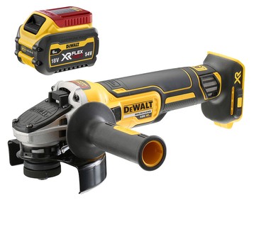 Szlifierka 125/ 18V 1x6Ah bez/ładowa karton DeWalt