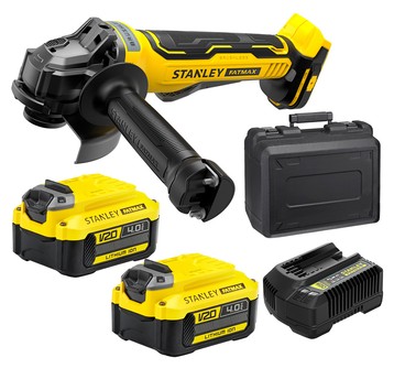 Szlifierka 125/18V BL 2x4Ah kuf STANLEY FATMAX V20
