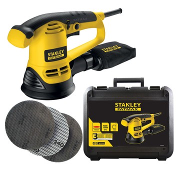 Szlifierka mimośrodowa 480W 125mm FATMAX kufer