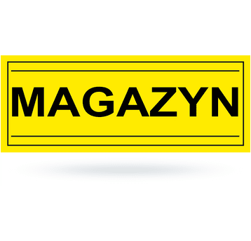 Tab: MAGAZYN 12x22cm