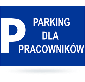 Tab: Parking dla pracowników 25x35 cm ZI-58