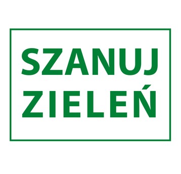 Tab: Szanuj zieleń ZI-17 25x35cm