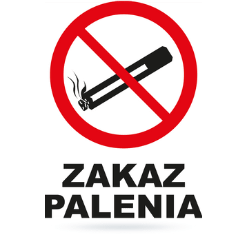 Tab: Zakaz palenia ZI-10 25x35cm