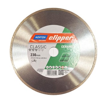 Tarcza diamentowa pełna 230x25,4 CLIPPER NORTON