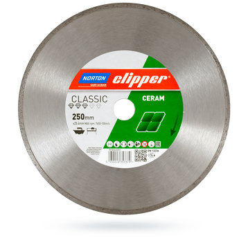 Tarcza diamentowa pełna 250x25,4 CLIPPER NORTON
