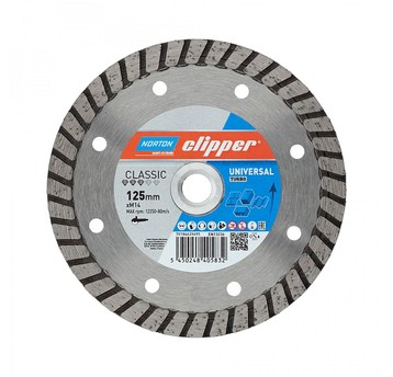 Tarcza diamentowa turbo 125x M14 CLIPPER CLASSIC