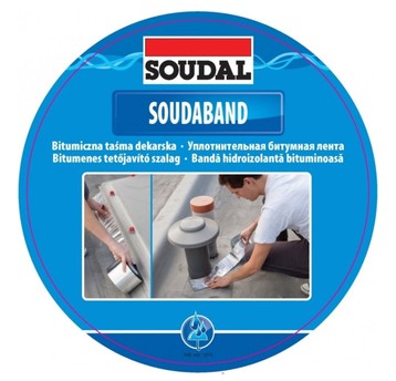 Taśma dekarska BRĄZ RAL8017 10cmx10mb SOUDAL