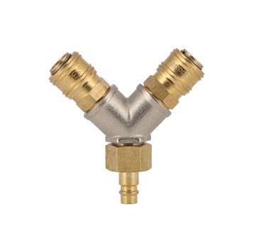 Trójnik 3x1/4" szybkozłączka EURO TYP Y AIRPRESS