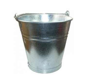 Wiadro ocynkowane 10 litrów fi 28cm PL