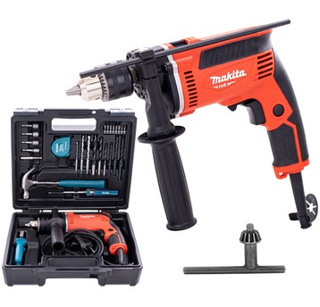 Wiertarka 430W 13mm UDAR WALIZKA + osprzęt MAKITA
