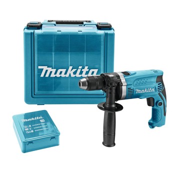 Wiertarka 710W 13mm UDAR WALIZKA + akcesor MAKITA