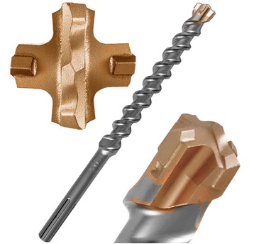 Wiertło SDS MAX 25x320/200 2 spir 4 ostrz HIKOKI