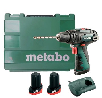 Wkrętarka 12V 2x2Ah udar PowerMaxx SB Basic Metabo
