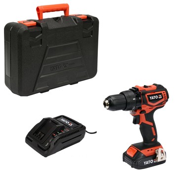 Wkrętarka 18V 42Nm 1x2Ah BRUSHLESS kufer YATO