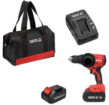 Wkrętarka 18V udar 120Nm 2x4Ah BRUSH torba YATO