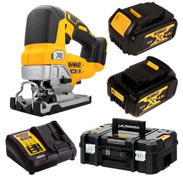 Wyrzynarka 18,0V XR BL 135mm DEWALT 2x4Ah TSTAK