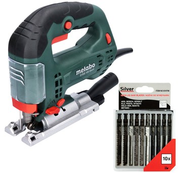 Wyrzynarka 710W STEB 100 QUICK METABO+10 brzeszczo