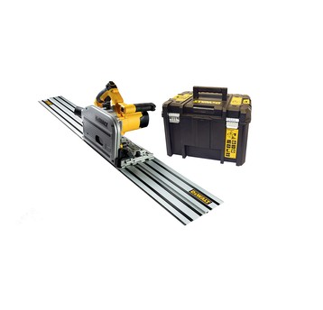 Zagłębiarka DWS520KT 165mm + szyna DWS5022 DeWALT